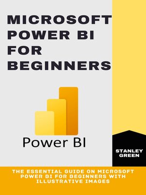 cover image of MICROSOFT POWER BI FOR BEGINNERS